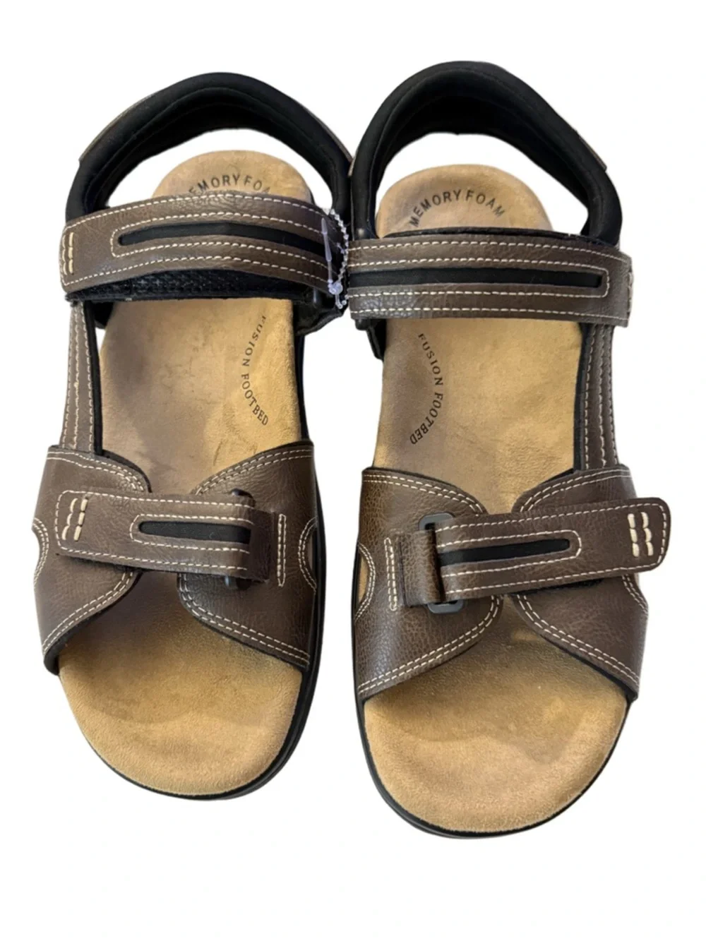 Dockers Brown Men’s Adjustable Strap Sandals